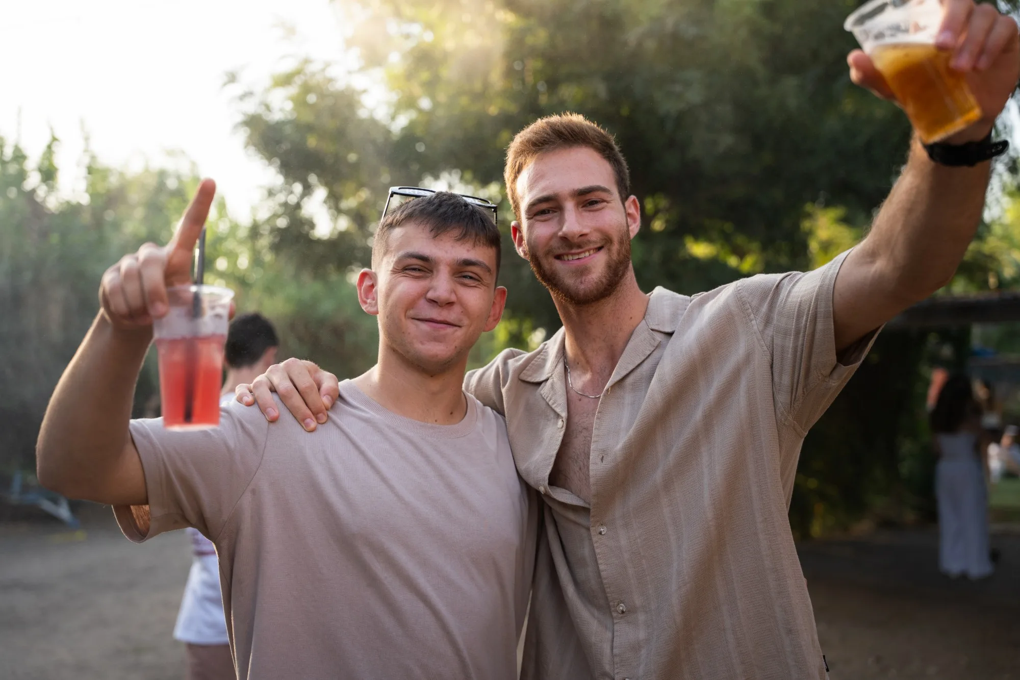 לחיים בשקיעה